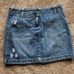 Gap jean skirt Size 1